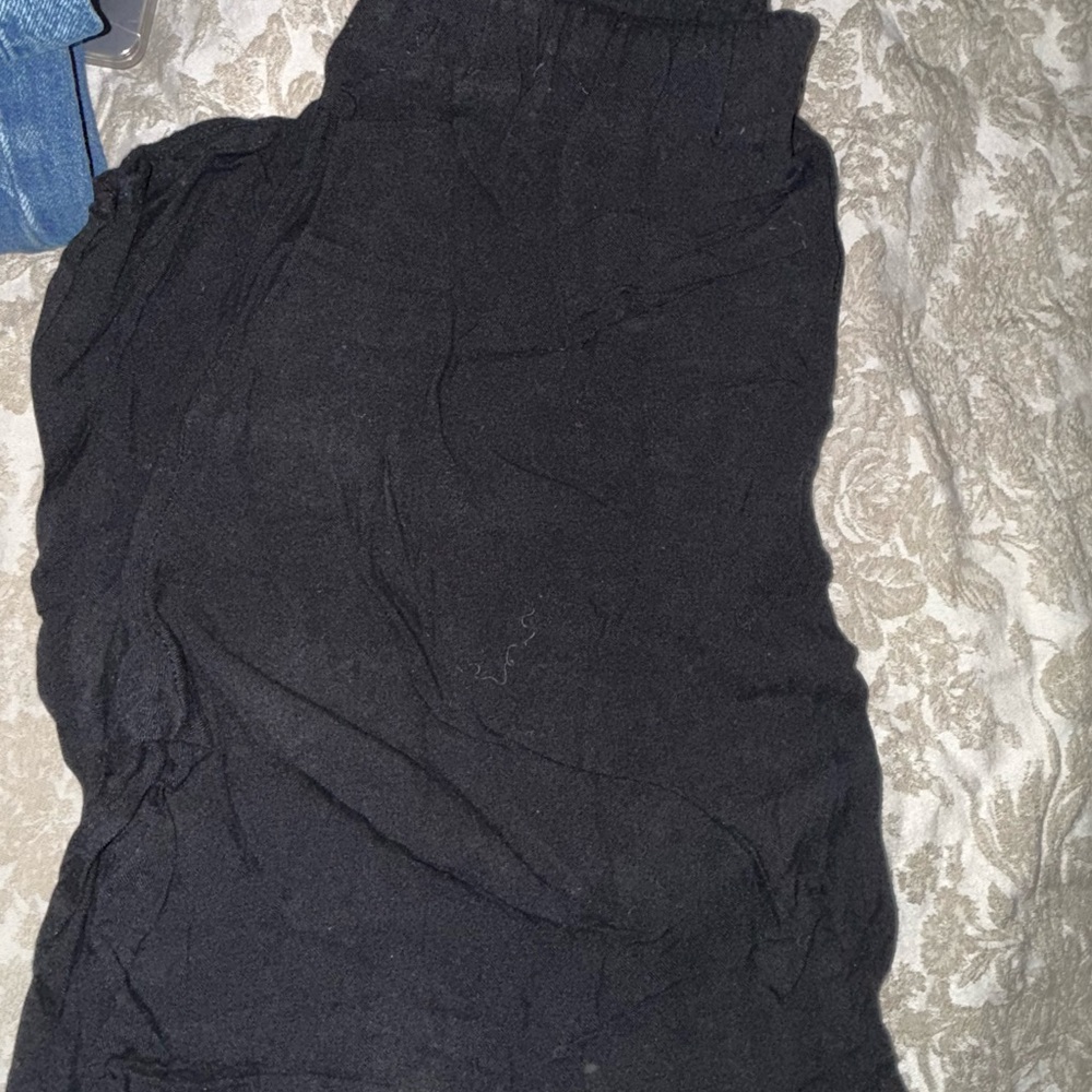 Bershka Classic Black Trousers